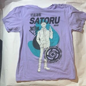 Box Lunch Jujutsu Kaisen Satoru Gojo Tokyo Jujustu High Lavender Graphic T-Shirt